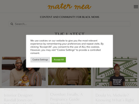 'matermea.com' screenshot