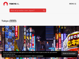 'tokyo.nl' screenshot