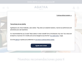 'agatha.es' screenshot