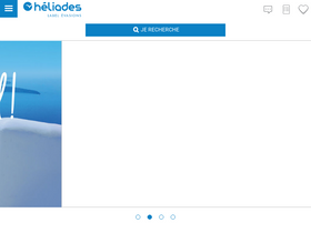 'heliades.fr' screenshot