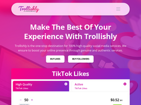 'trollishly.com' screenshot