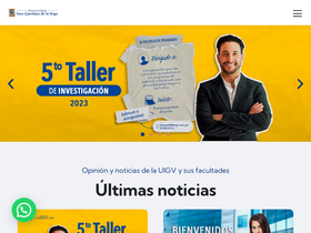 'uigv.edu.pe' screenshot