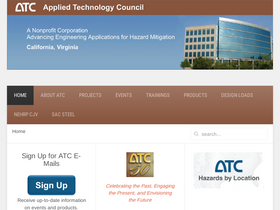 'atcouncil.org' screenshot
