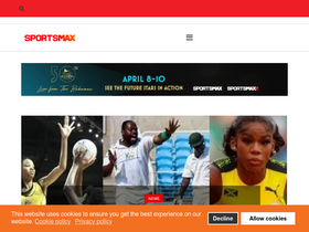 'sportsmax.tv' screenshot