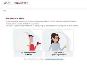 'suaporte.com.co' screenshot