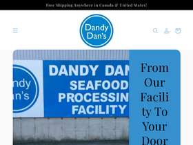 dandydans.ca homepage screenshot