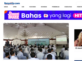 'suarabanyuurip.com' screenshot