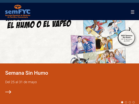 'semfyc.es' screenshot