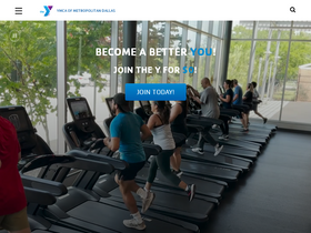 'ymcadallas.org' screenshot
