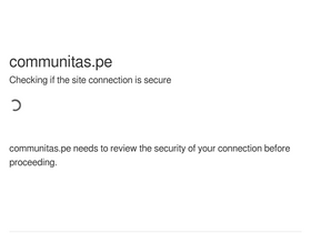 'communitas.pe' screenshot