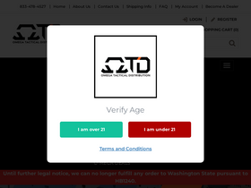 'omegamanufacturinginc.com' screenshot