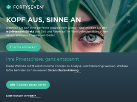 'fortyseven.ch' screenshot