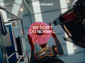 'blood-records.co.uk' screenshot