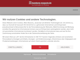 'hamburg-magazin.de' screenshot