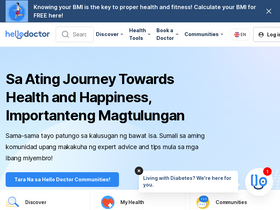 'hellodoctor.com.ph' screenshot