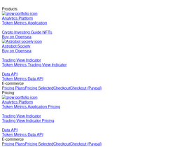 'tokenmetrics.com' screenshot
