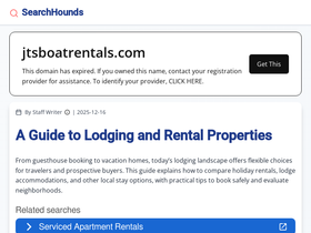 jtsboatrentals.com