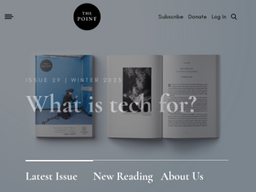 'thepointmag.com' screenshot