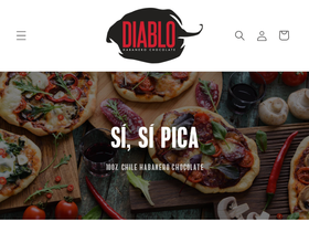 diablochocolate.com homepage screenshot