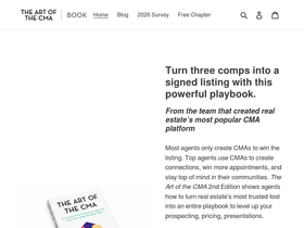 theartofthecma.com homepage screenshot