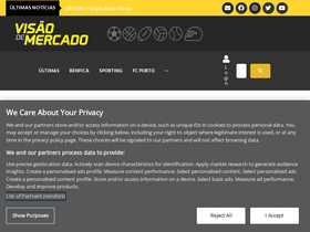 'visaodemercado.blogspot.com' screenshot