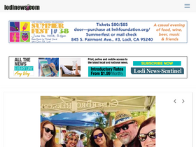 'lodinews.com' screenshot