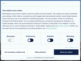 'netcompany.com' screenshot