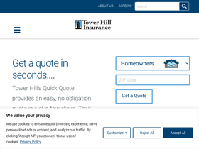 'thig.com' screenshot