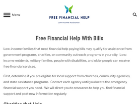 'freefinancialhelp.net' screenshot