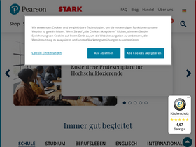 'pearson.de' screenshot