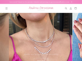 agfinejewelry.com homepage screenshot