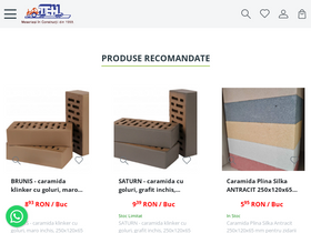 'tehnoconstruct.ro' screenshot