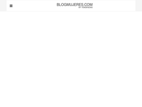 'blogmujeres.com' screenshot