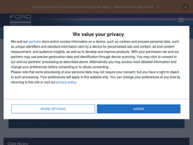 'fordownersclub.com' screenshot
