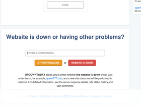 'updowntoday.com' screenshot