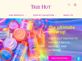 'treehutshea.com' screenshot