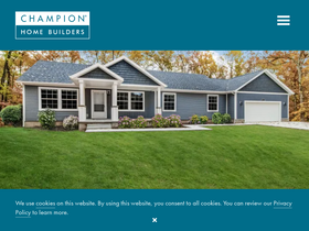 'championhomes.com' screenshot