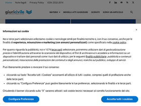 'giuricivile.it' screenshot