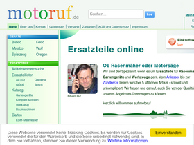 'ersatzteillisten.motoruf.de' screenshot