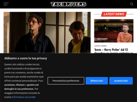 'taxidrivers.it' screenshot