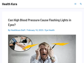 'healthkura.com' screenshot