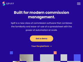 'spiff.com' screenshot