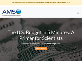 'ametsoc.org' screenshot