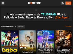 'homecine.tv' screenshot