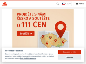 'kontakt.vzp.cz' screenshot