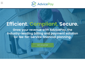 'advicepay.com' screenshot