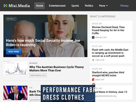 'mixi.media' screenshot