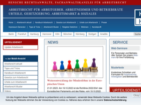 'hensche.de' screenshot