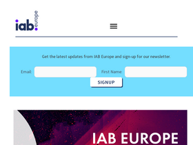 'iabeurope.eu' screenshot