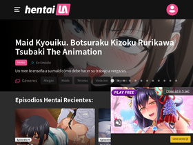 'hentaila.com' screenshot